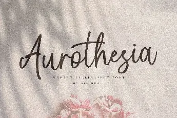 Aurothesia Handwritten font