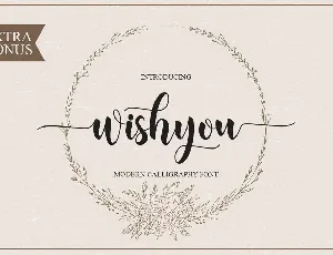 Wishyou font