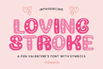 Loving Stroke font