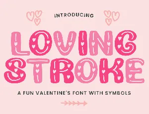 Loving Stroke font