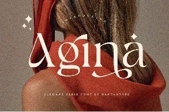 Agina font