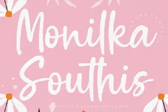 Monilka Southis Script font