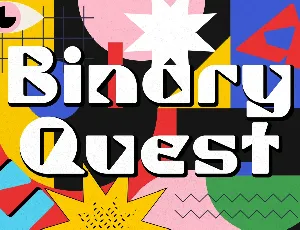 Binary Quest font