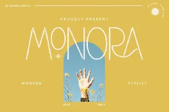 Monora font