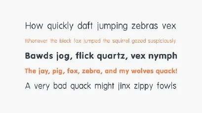 Vaga Round Bold Sans font