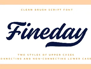 Fineday font