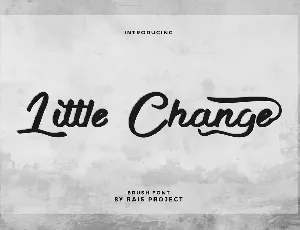 Little Change Demo font