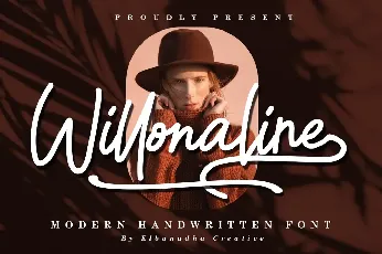 WILLONALINE DEMO font