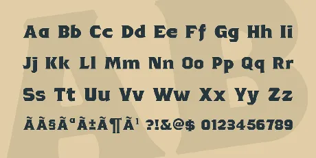 TSIYUGUNSINI font