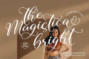 The Magistica Bright font