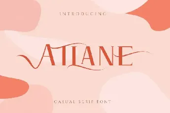 Atlane Serif font