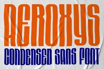 Aeroxys font