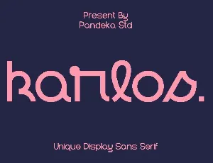 Karlos DEMO font