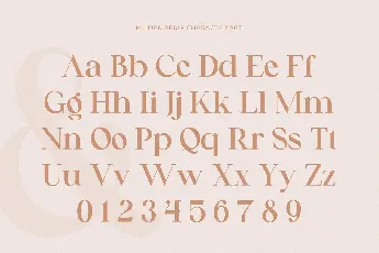 Milden font