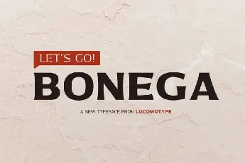 Bonega font