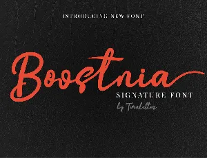 Boostnia font