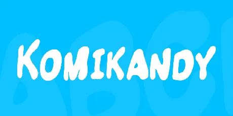 Komikandy font