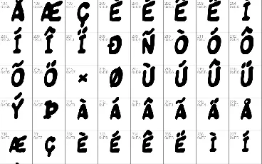 Komikandy font