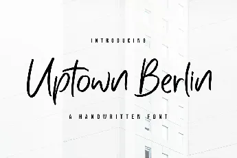 Uptown Berlin font