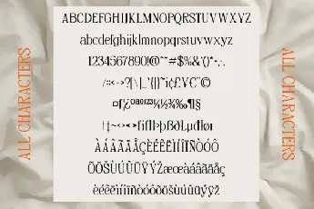 Risley Blur font