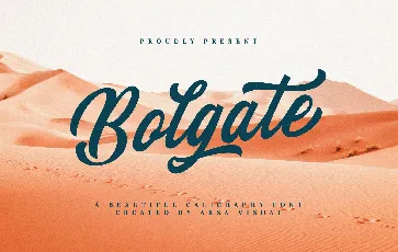 Bolgate font