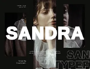 Sandra font