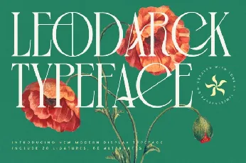 Leodarck Serif font