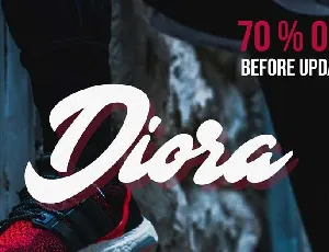 Diora font