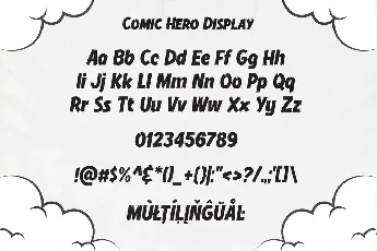 Comic Hero DEMO font