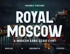 ROYAL MOSCOW font