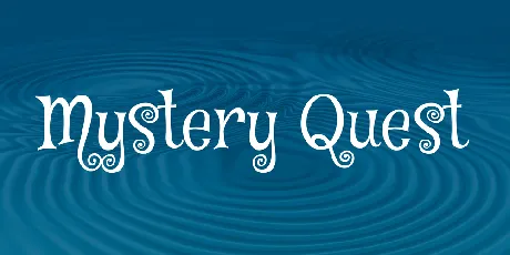 Mystery Quest font