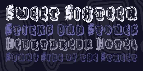 VTKS FURIOUS font