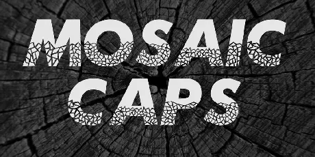 Mosaic Caps font