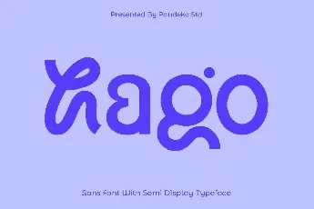 Hago DEMO font