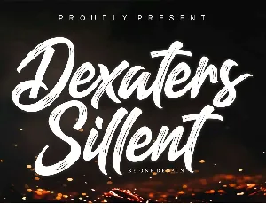 Dexaters Sillent font