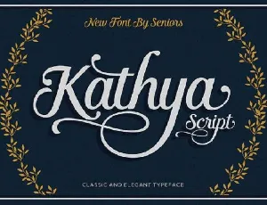 Kathya Script Free font