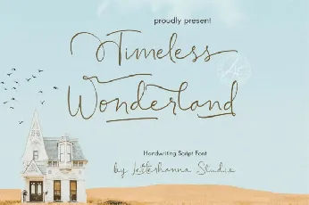 Timeless Wonderland font