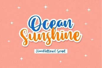 Ocean Sunshine Demo Version font