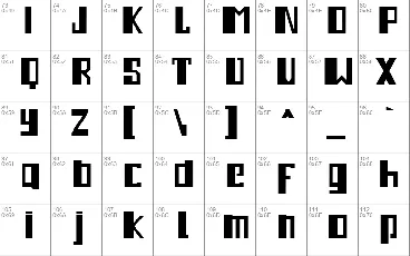 3M Ampleset font