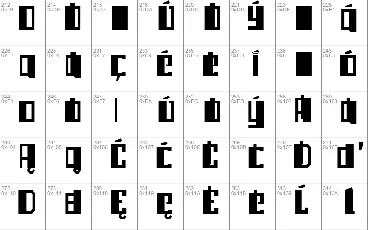 3M Ampleset font