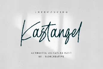 Kastangel Demo font