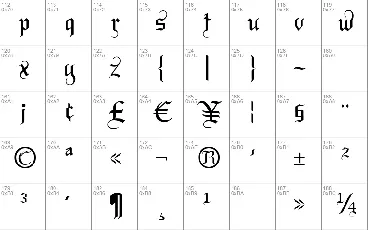 LaBrit font