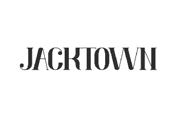 Jacktown font