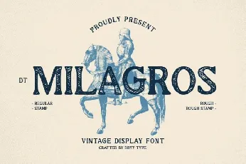 DT Milagros font