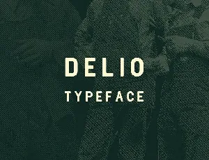 Delio Typeface font