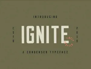 Ignite Sans Serif Free font