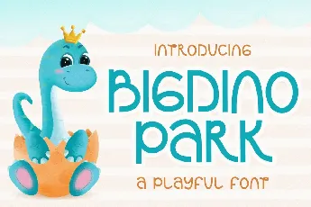 Bigdino Park font