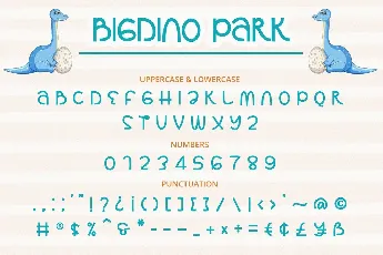 Bigdino Park font