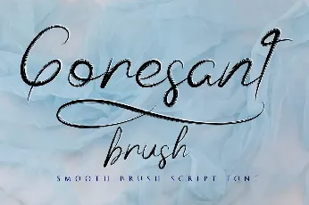 Goresant Brush font