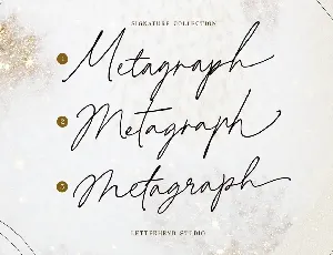 Metagraph font